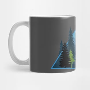 Bigfoot in Woods Mug